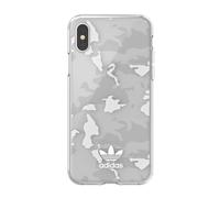 Cover per iPhone X e XS Originals Camo Trefoil, Bianco
