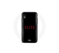 Cover per iPhone XS Max Elite Stagione 5 Logo Rosso Fondo Nero