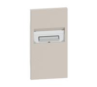 Cover per lampada segnapasso Bticino Living Now Sabbia KM71