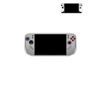 Cover per MSI Claw A8 BZ2EM console da gioco palmare, yystao cover in silicone compatibile con MSI Claw A8 BZ2EM con cordino da collo antipolvere, antiurto e durevole, bianco