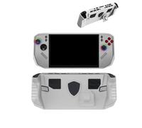 Cover per MSI Claw A8 BZ2EM console da gioco palmare, yystao cover in silicone compatibile con MSI Claw A8 BZ2EM con cordino da collo antipolvere, antiurto e durevole, bianco