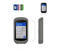 Cover per navigatore GPS Garmin Edge Explore 2, custodia protettiva in silicone con pellicola protettiva in TPU - antiurto, senza cuciture, delicata sulla pelle e impermeabile per una maggiore durata,