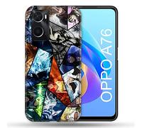 Cover per Oppo A76 Manga Bleach Pele Mele