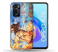 Cover per Oppo A76 Manga One Piece Ace Color