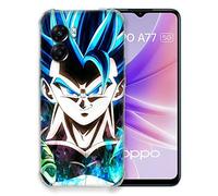 Cover per Oppo A77 5G Manga Dragon Ball Gogeta Viso
