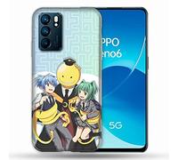 Cover per Oppo Reno 6 Manga Assassination Classroom Kuro Trio