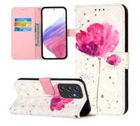 Cover per Oukitel C1 / Oukitel C1 Pro Custodia Libro Cover in Pelle PU Portafoglio con Porta Carte Magnetica Protezione Antiurto Cuoio Flip Case Cover per Oukitel C1 / Oukitel C1 Pro, Un fiore