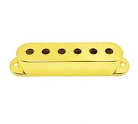 Cover per Pickup con Sei Fori, Oro, 50 Mm | Finitura brillante, Parti di Chitarra, Leggero, Accessorio, per Riparazione, Personalizzazione, Liutai