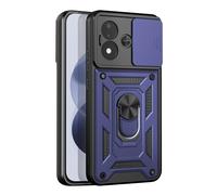 Cover per Redmi Note 17 con Anello Supporto e Protezione Fotocamera Scorrevole
