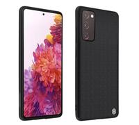 Cover per S20 FE Texturizzata 3D Ibrida Antitracce Antiurti Nillkin Nera