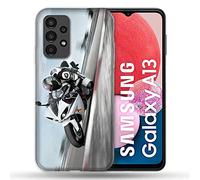 Cover per Samsung Galaxy A13 Moto Course GP White