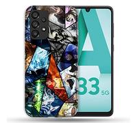 Cover per Samsung Galaxy A33 5G Manga Bleach Pele Mele