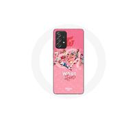 Cover per Samsung Galaxy A52 TWICE Logo Rosso Affiche What Is Love