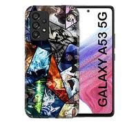 Cover per Samsung Galaxy A53 5G Manga Bleach Pele Mele