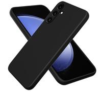 Cover per Samsung Galaxy A55 5G, Custodia in TPU Tinta Unita, Case in Silicone Morbido, Custodia in gomma antiurto sottile Cover per Samsung Galaxy A55 5G-Nero