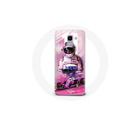 Cover per Samsung Galaxy A6 2018 Formula 1 Sergio PÃ©rez Pilota di F1 Rosa