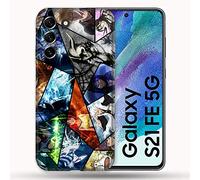 Cover per Samsung Galaxy S21 FE / S21FE Manga Bleach Pele Mele