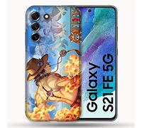 Cover per Samsung Galaxy S21 FE / S21FE Manga One Piece Ace Color