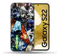 Cover per Samsung Galaxy S22 Manga Bleach Pele Mele
