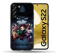 Cover per Samsung Galaxy S22 Manga Demon Slayer Nero