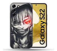 Cover per Samsung Galaxy S22 Manga Tokyo Ghoul Kaneki Nero