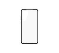Cover per Samsung Galaxy S24+ OtterBox React Series, resistente a shock e cadute fino, cover ultrasottile, testata a norme MIL-STD 810G, Trasparente/Nero