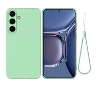 Cover per Samsung Galaxy S25 FE, Custodia in TPU Tinta Unita, Case in Silicone Morbido, Custodia in gomma antiurto sottile Cover per Samsung Galaxy S25 FE-Verde