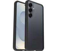 OtterBox Cover per Samsung Galaxy S25 React Series, Resistente a Shock e Cadute Fino, Cover Ultrasottile, Testata a Norme Mil-Std 810G, Trasparente/Nero