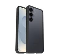 Cover per Samsung Galaxy S25+ OtterBox React Series, resistente a shock e cadute fino, cover ultrasottile, testata a norme MIL-STD 810G, Trasparente/Nero