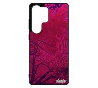 Cover per Samsung Galaxy S25 Ultra Silicone di Protezione Alghe Nero Piante Marine Disegno Metallo a Buon Mercato Smartphone Gel per Samsung