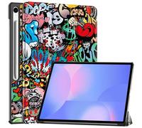 CUSTODIA PER TABLET WIGENTO 3folt Wake UP & Sleep Cover, pelle sintetica, graffiti, 3 pieghe