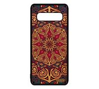 Cover per Samsung S10 in legno silicone Mandala stampato custodia viola geometric a per Samsung Galaxy S10