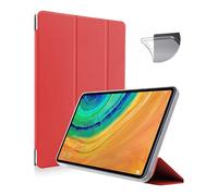 Cover per Tablet Samsung Galaxy Tab Rossa Front Smart e Trasparente Back