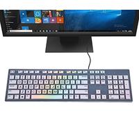 Cover per tastiera a colori, compatibile con tastiera cablata DELL KM636 KB216 e DELL Optiplex 5250 3050 3240 5460 7450 7050 e DELL Inspiron AIO 3475/3670/3477 All-in one Desktop (Rainbow 11)