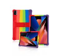 Cover per TCL NXTPAPER 11 pollici 2025 più recente yystao bambini Custodia morbida in silicone compatibile con TCL Tablet NXTPAPER, supporto regolabile (arcobaleno)