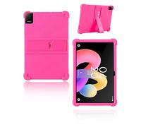 Cover per TCL Tab 10L Gen4 Tablet 10.1 Pollici 2025 Più Recente, Yystao Bambini Morbido Silicone Cover Compatibile con TCL Tab 10L Gen4, Supporto Regolabile (Rosa)