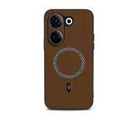 Cover per Tecno Camon 20s Pro 4G magnetica protezione ultra sottile Shookproof, custodia TPU protettiva completa Compatibile con Ricarica Wireless per Tecno Camon 20s Pro 4G-Oro