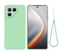 Cover per Tecno Pava 7 4G, Custodia in TPU Tinta Unita, Case in Silicone Morbido, Custodia in gomma antiurto sottile Cover per Tecno Pava 7 4G-Verde