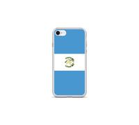 Cover per telefono - Bandiera del Guatemala - Compatibile con iPhone 8 - Custodia flessibile - Resistente e antiurto - Silicone - Pixelforma