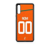 Cover per telefono compatibile con Huawei P20 Pro, cover calcio personalizzabile nome maglia casa squadra della Costa d'Avorio