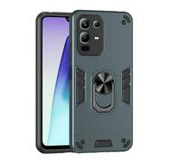 Cover per telefono Custodia protettiva robusta e resistente agli urti per Infinix Note 50X, compatibile con i modelli militari. Custodia in policarbonato opaco strutturato. Cover posteriore (Dark