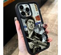 Cover per telefono in TPU antiurto con disegno creativo e unico di supereroi su banconote, compatibile con 16, 16 Plus, 15, 14, 13, 12, 11, XS, XR, X, 7, 8 Plus, Pro, Max, Mini, 13 Pro Max, 16 Pro Max