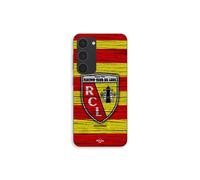 Cover per telefono - MANIACASE - Samsung Galaxy S23 - Silicone - Flessibile - Giallo e rosso