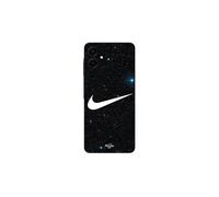 Cover per telefono - Nike - Galaxy A06 - Silicone - Nero - Galassia stellata