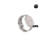 Cover per Tile by Life360 Mate Key Finder, Yystao Cinturino in silicone compatibile con Tile by Life 360 Mate, durevole e con design anti-perdita (bianco)