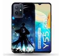 Cover per Vivo Y55 5G Manga Attacco Titans Levi
