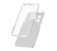 Cover per Xiaomi 11T e 11T Pro Retro Rigido e Fronte Flessibile - Trasparente