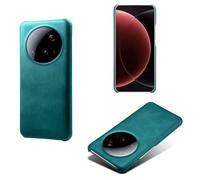 Cover per Xiaomi 15 ULTR,Antiscivolo,Protezione dalle cadute,Cuscio posteriore a colore solido semplice,Design in pelle di imitazione di plastica-Green