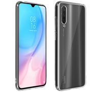 Cover per Xiaomi Mi 9 Lite Silicone Morbida / Pellicola Vetro 9H trasaparente