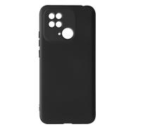 Cover per Xiaomi Redmi 10C in Silicone Semi-rigido Soft-touch Nera